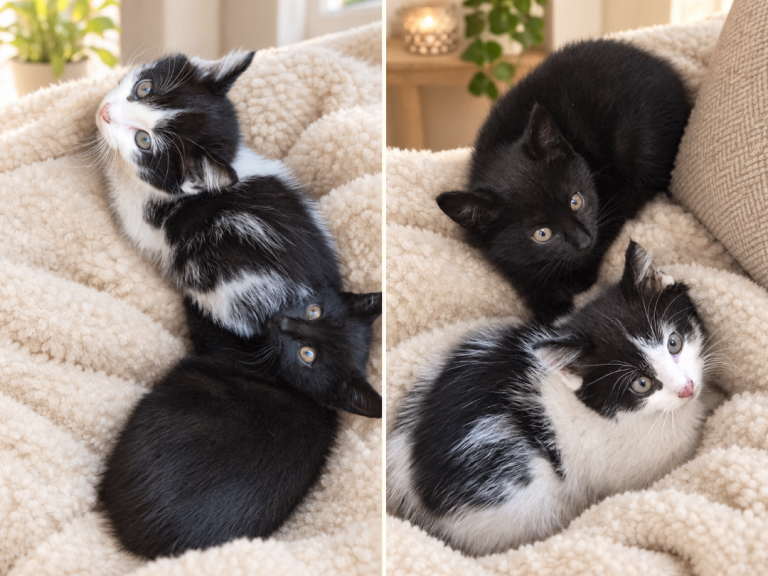 2 kitten locking new family 