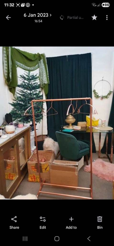 image for Copper Industrial Style Rails