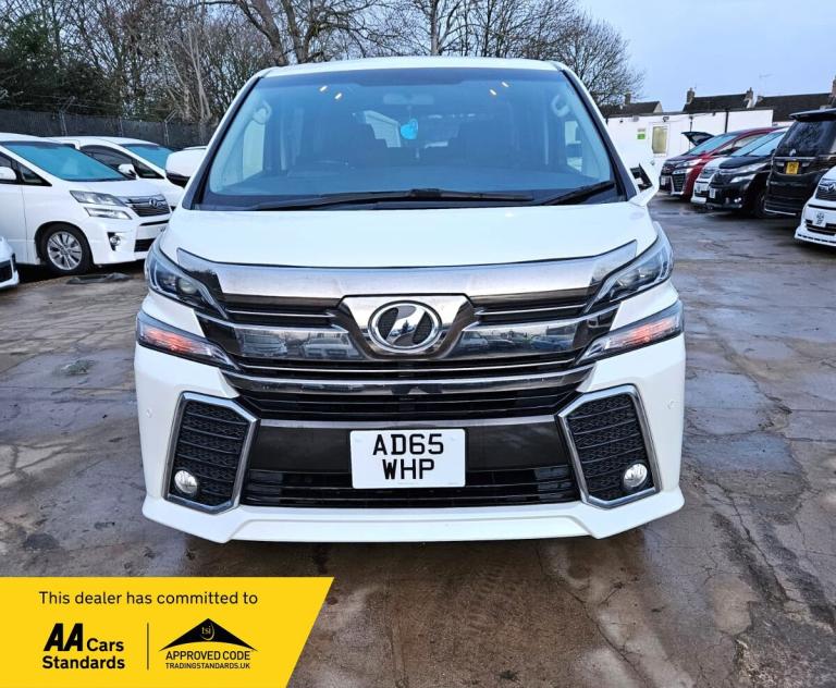 2015 Toyota Vellfire 2.5L PETROL-30 SERIES-ULEZ/CAZ PASS-FREE 36MONTHS GOLD