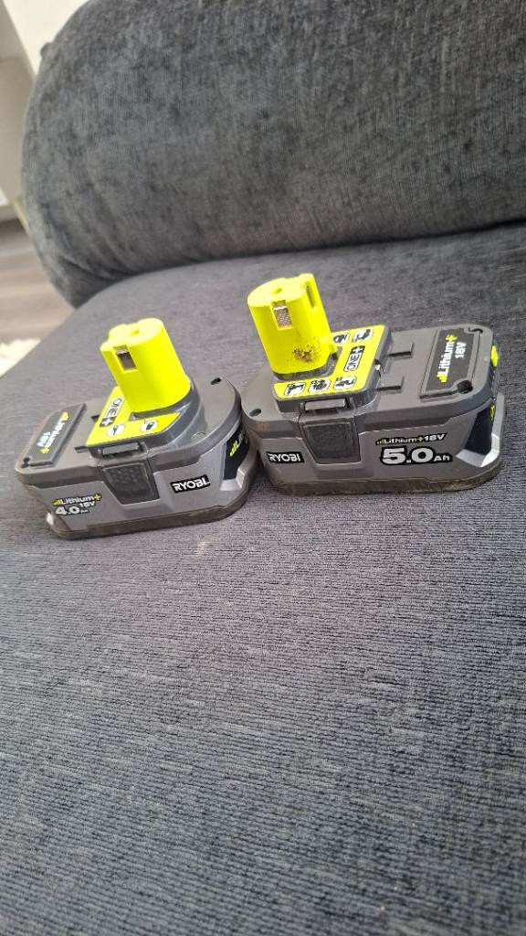 Ryobi batteries 