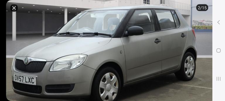 2008 Skoda Fabia 1.2 1 5dr HATCHBACK Petrol Manual