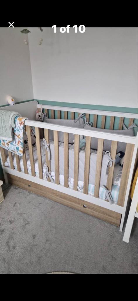 NEXT  Nursery Convertible Cot Bed