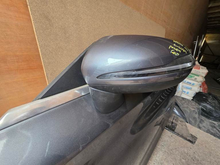 Mercedes C Class C205 SINGLE Door Mirror Convertible Power Folding Breaking Part 