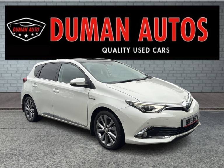 2016 Toyota Auris 1.8 VVT-h Excel Hatchback 5dr Petrol Hybrid CVT Euro 6 (s/s) (Safety Sense) Hat...