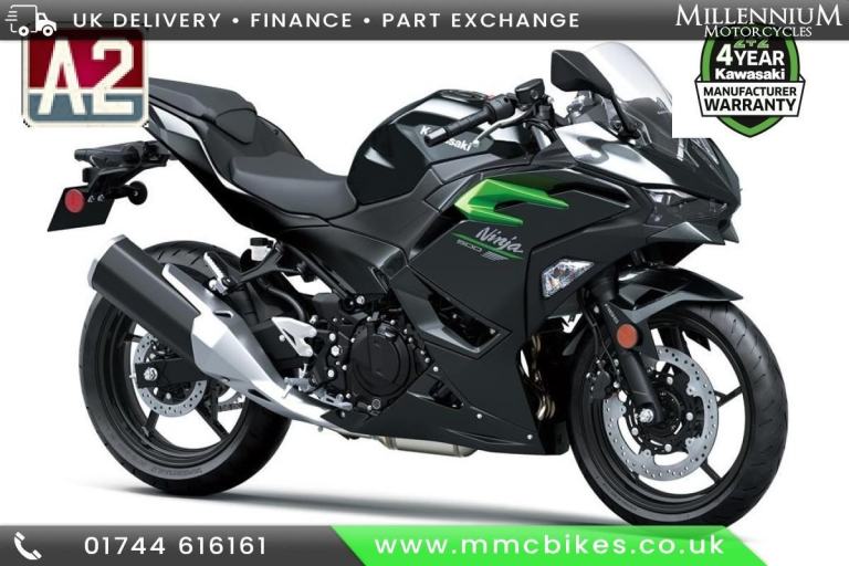 KAWASAKI NINJA 500 A2 READY SPORTS BIKE