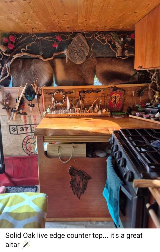 Quirky off grid camper 12 month MOT