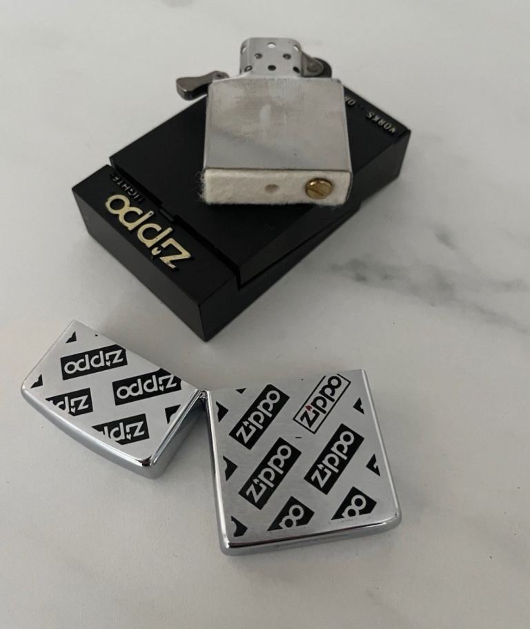 Zippo Lighter 1989 Made In Bradford PA LV Chrome with Box Unused Condition Rare
