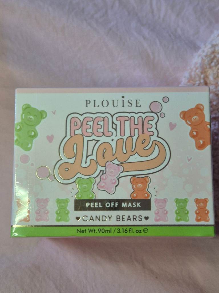 New Plouise Candy Bears Peel Off Mask 