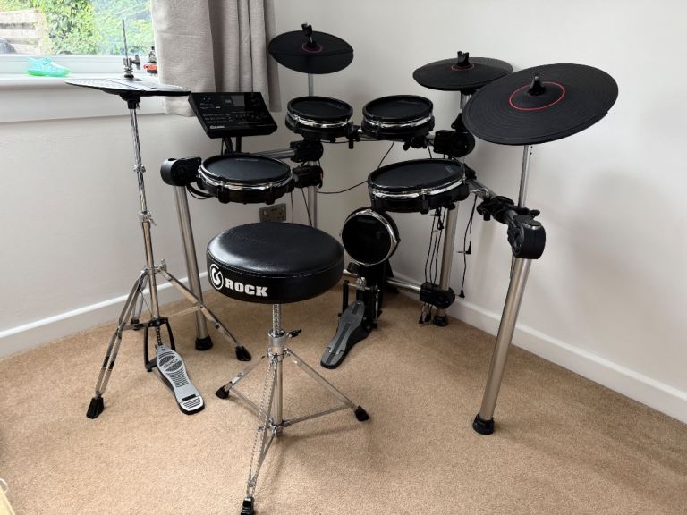 Carlsbro Commander 600 Electronic Drum Kit with Stool