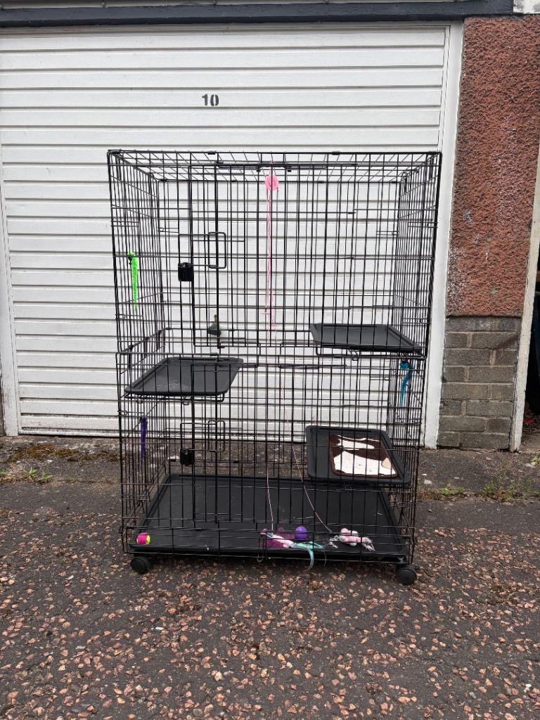 3-Tier Large Cat Playpen FREE DELIVERY within WEST LOTHIAN