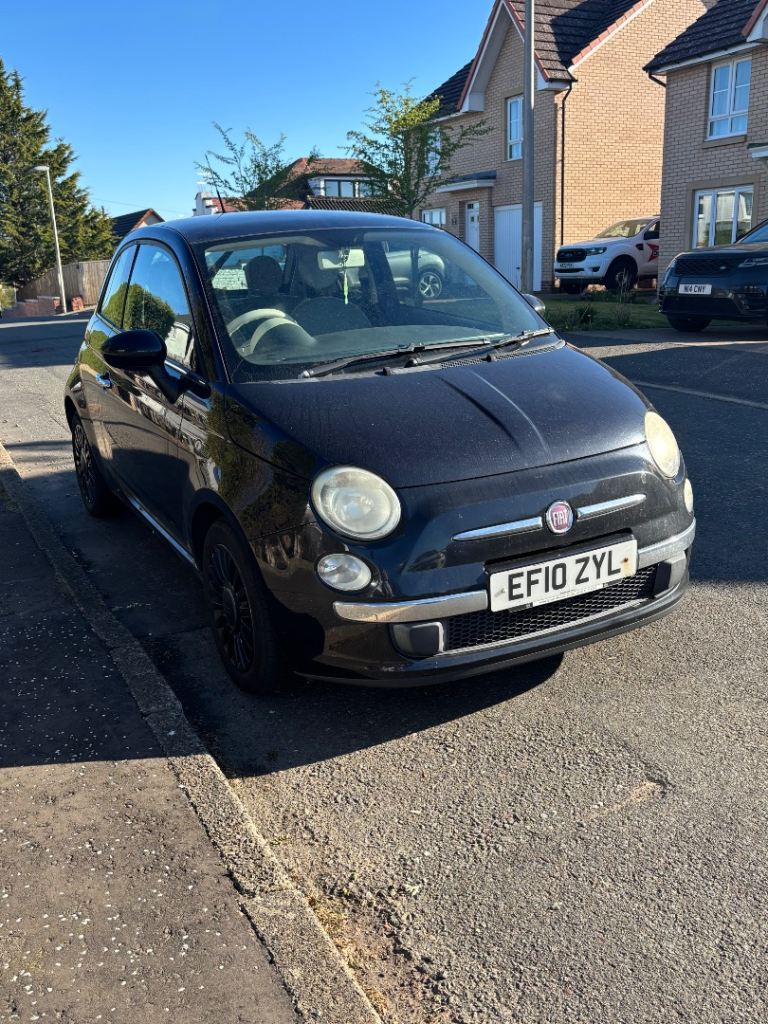 Fiat, 500, Hatchback, 2010, Manual, 1242 (cc), 3 doors