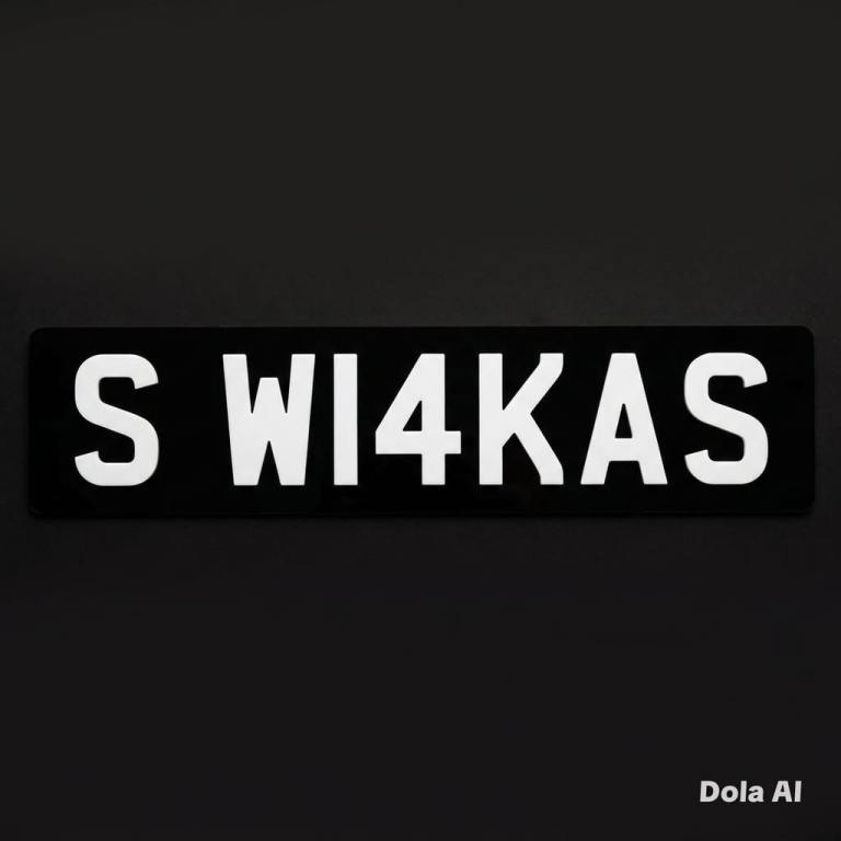 WAKAS PRIVATE NUMBER PLATE 