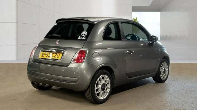 2009 Fiat 500 2009 1.2 Sport 3dr MET GREY £35 ROAD TAX  HATCHBACK Petrol Manual