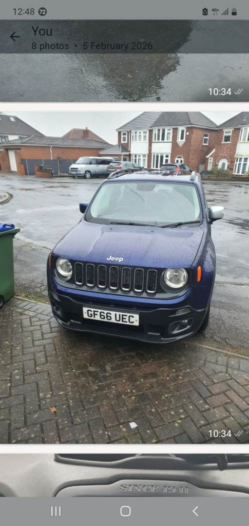 Jeep, RENEGADE, Estate, 2016, Manual, 1368 (cc), 5 doors