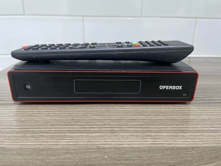 OPENBOX X5 TV Receiver with Remote – Good Condition