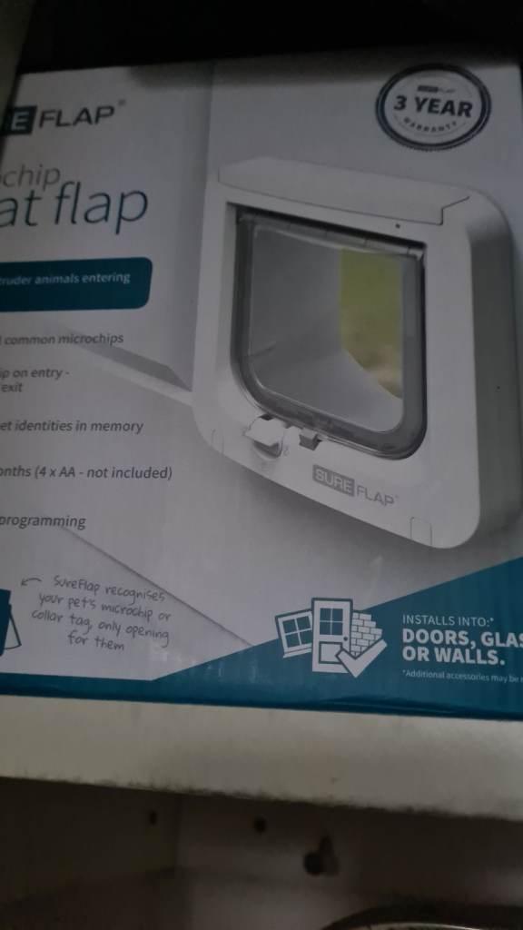 Sure flap microchip cat flap