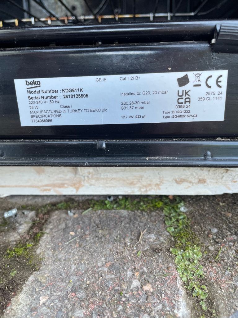 Beco double oven 