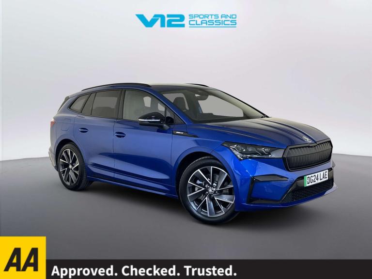 2024 Skoda Enyaq 210kW 85x Sportline Plus 82kWh 4x4 5dr Auto ESTATE ELECTRIC Automatic
