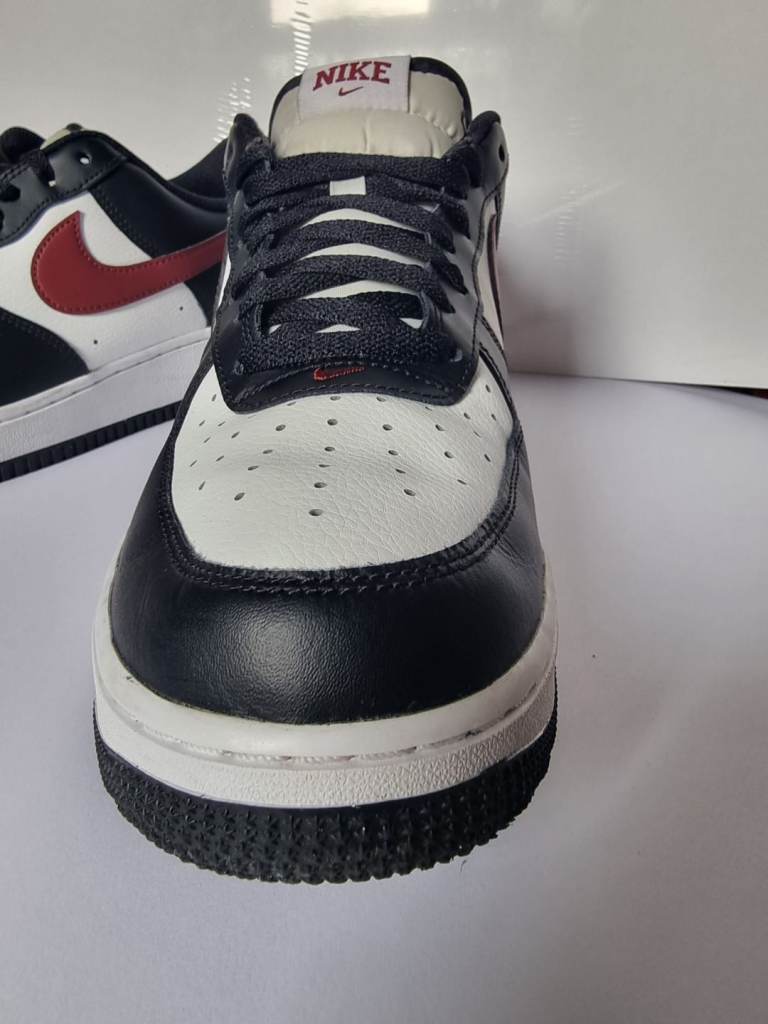 image for Nike Men's Black and Burgundy Trainers Size UK-10 / EUR-45