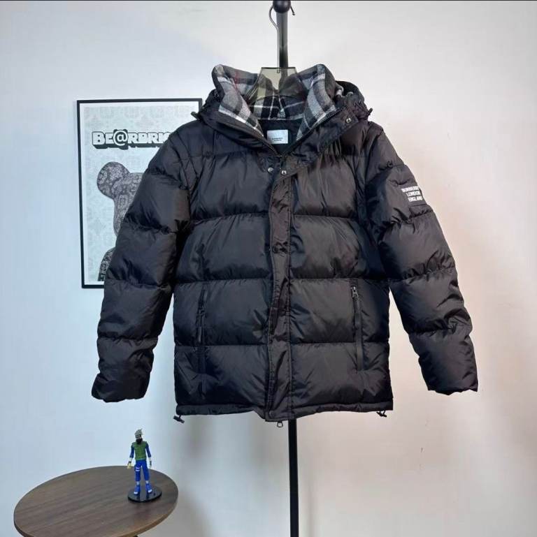 Burberry Black Puffer jacket 