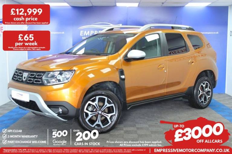 2021 71 DACIA DUSTER 1.5 BLUE DCI PRESTIGE SUV 5DR DIESEL MANUAL EURO 6 (S/S) (1