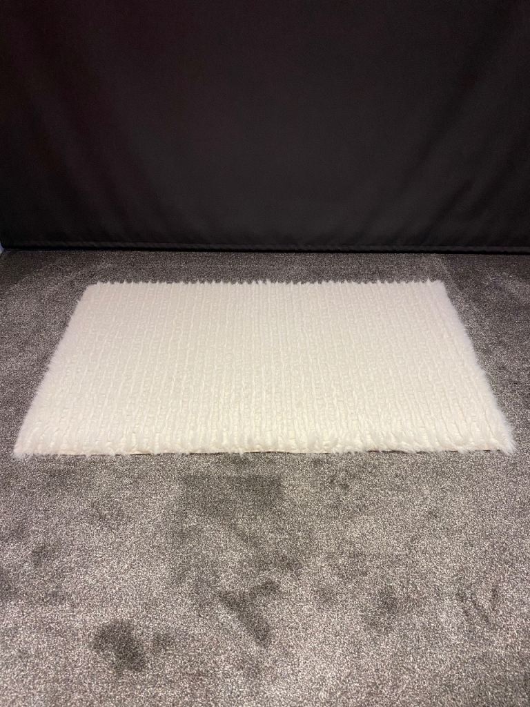 PRICE REDUCTION - New - Silhouette Home - Cream Shaggy Soft Rug 