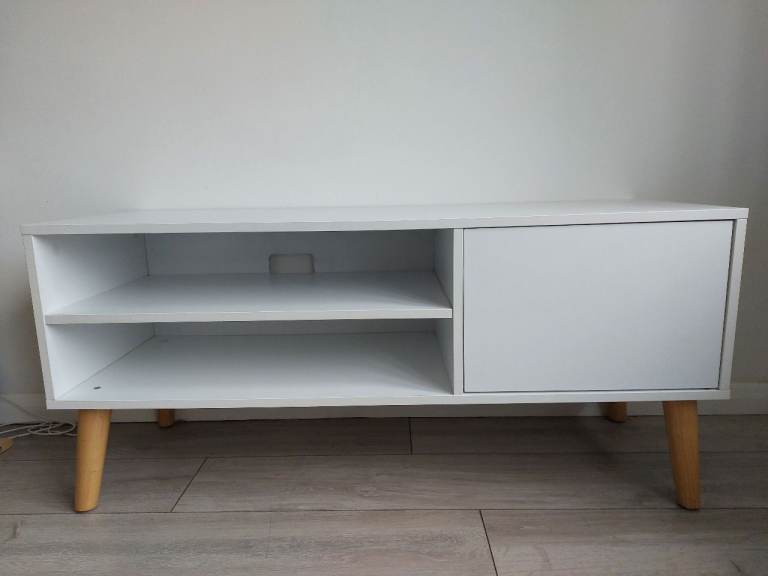 White TV stand