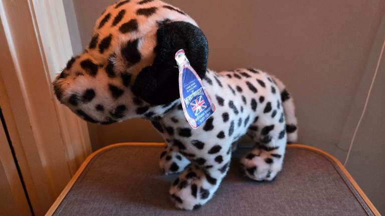 Vintage Merrythought Dalmatian Dog Plush Collectable