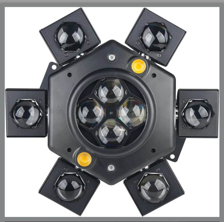 Moving Head DJ Lights 6 Arms Party Light – Good Condition