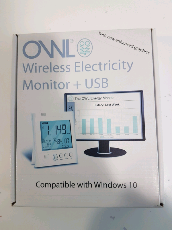 OWL + USB Wireless Electricity Monitor
