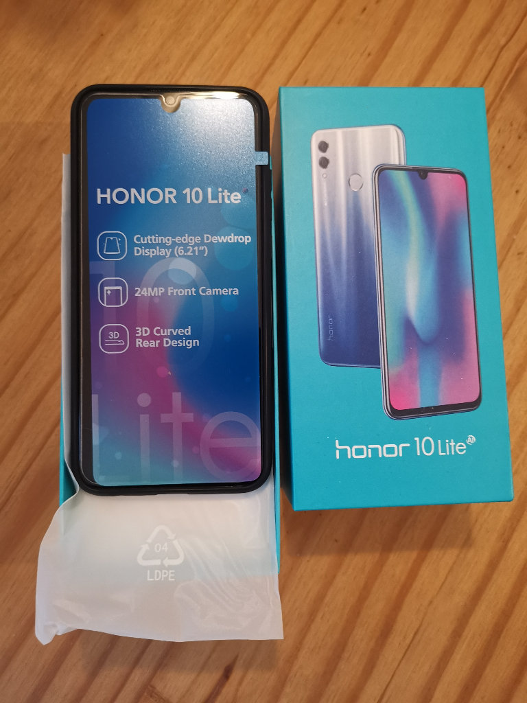 Blue Honor 10 lite 