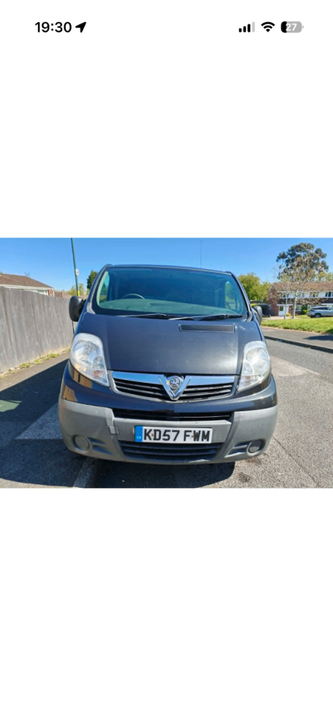 Vauxhall, VIVARO, Panel Van, 2007, Manual, 1995 (cc)