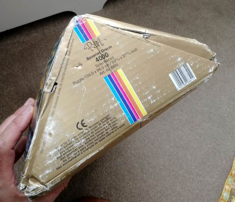 Heye Jigsaw Puzzle Bavarian Dream 4000 Piece Complete Puzzle Pieces Bag Unopened