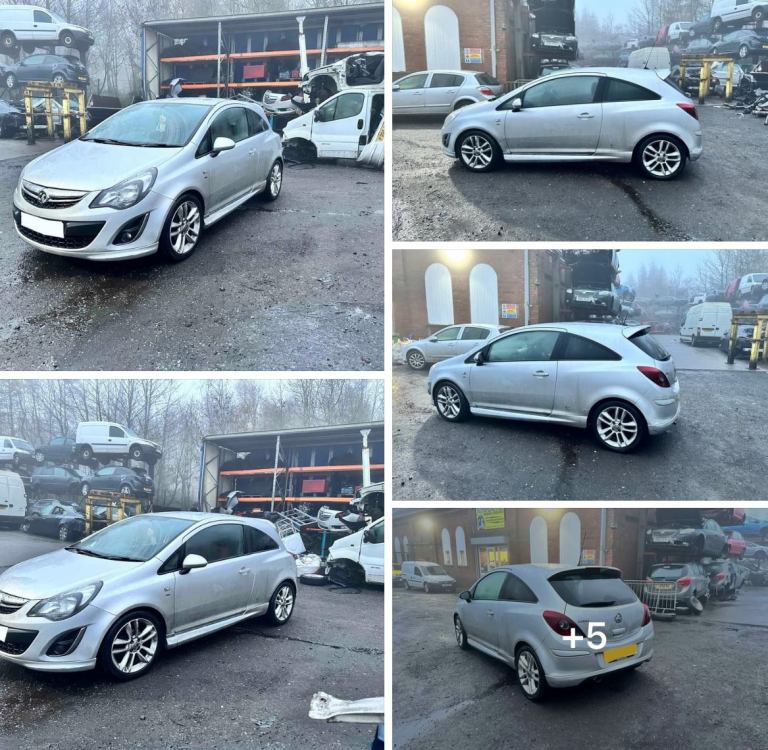 Vauxhall Corsa D. Facelift. Front Bumper 