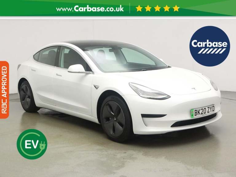 2020 Tesla Model 3 Standard Range Plus Saloon 4dr Electric Auto RWD (241 bhp) Saloon ELECTRIC Aut...