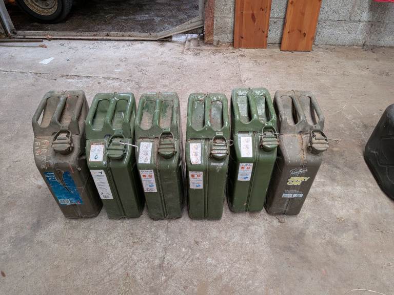 20ltr Metal Jerry Cans