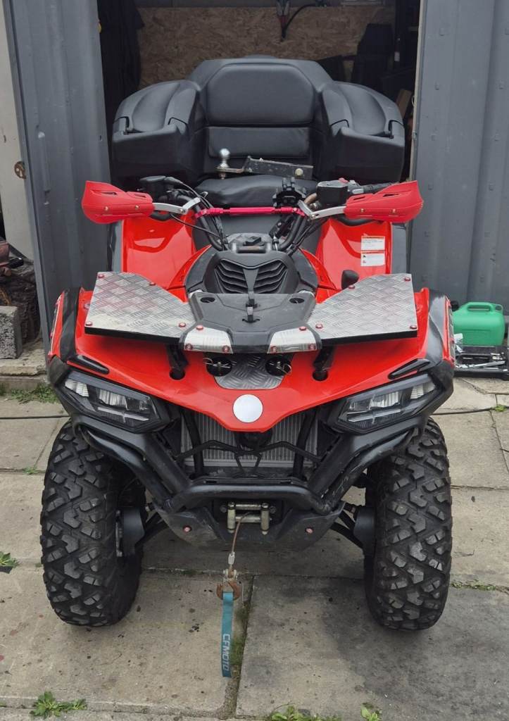 Agricultural registered 2024 cfmoto 520 quad