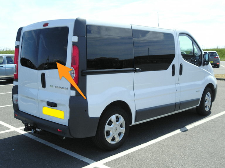 New Rear Double Door Window Glass right side Renault Trafic  Primastar  Vauxhall Vivaro 2001 - 2019