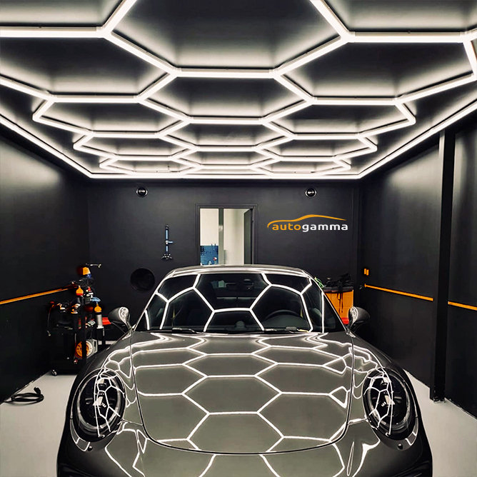 Modular lighting system garage and workshop beauty room shop salon LED 6000K Xlarge 243cm x 483cm