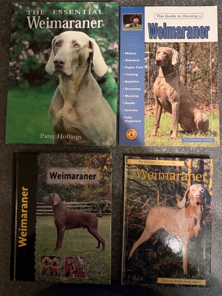 Weimaraner books