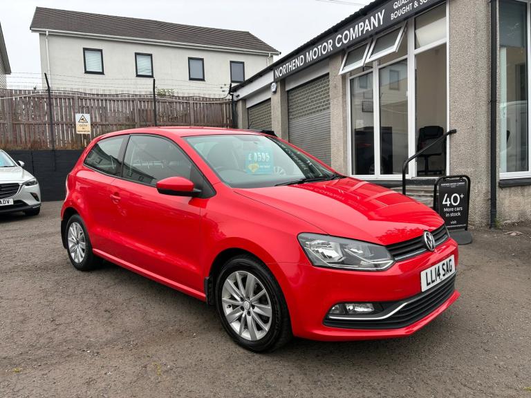 2014 Volkswagen Polo 1.0 BlueMotion Tech SE Hatchback 3dr Petrol Manual Euro 6 (s/s) (60 ps) Hatc...