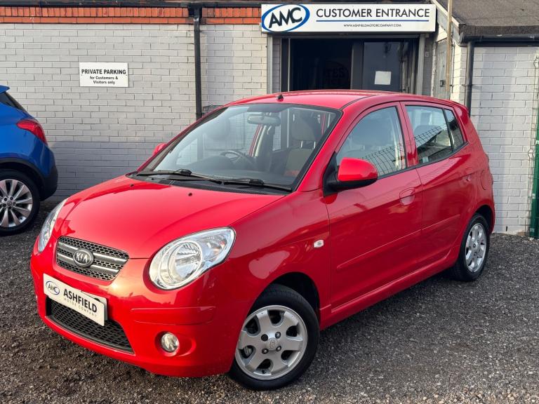 2009 Kia Picanto 1.1 Red 5dr Auto HATCHBACK Petrol Automatic