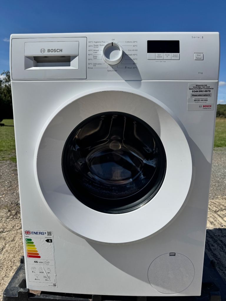 Bosch Series 4 Washing Machine WGE03408GB/87 – As Good As New