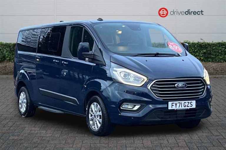 2021 Ford Tourneo Custom 2.0 320 EcoBlue Zetec Minibus Double Cab 5dr Diesel Auto L2 Euro 6 (s/s)...