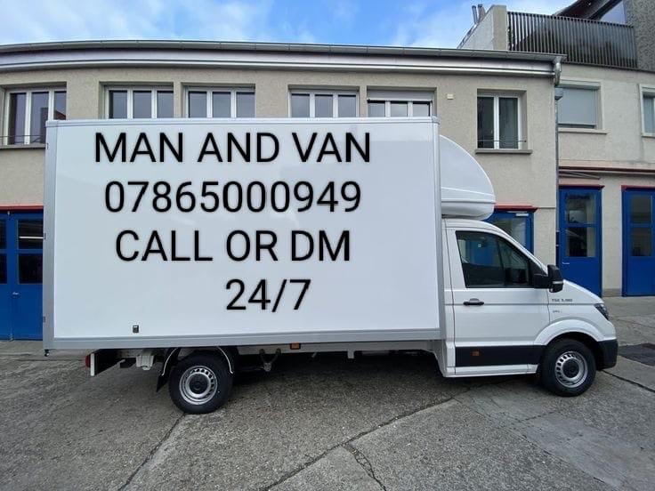 MAN & VAN 24/7 HOUSING REMOVAL CHEAP LOCAL ANYTIME FLAT MOVERS BIG LUTON VAN BEST REMOVAL COMPANY