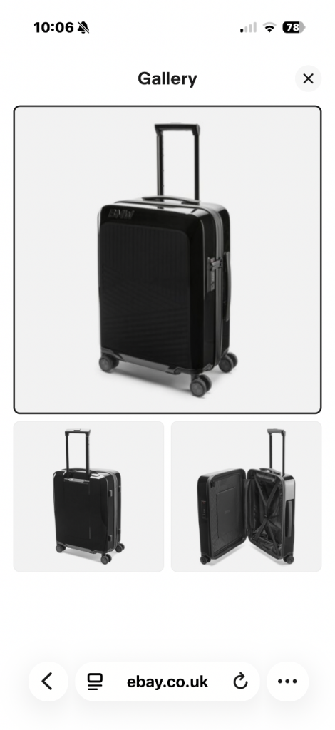 BMW BOARDCASE Black Suitcase - As Good As New 
Collection only or can deliver within 3 miles
