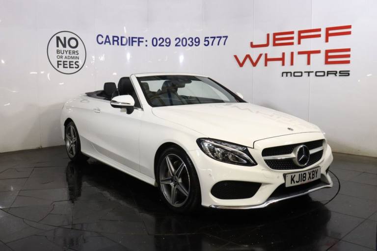 2018 Mercedes-Benz C Class 2.1 C220d AMG Line Cabriolet 2dr  Convertible Diesel Automatic