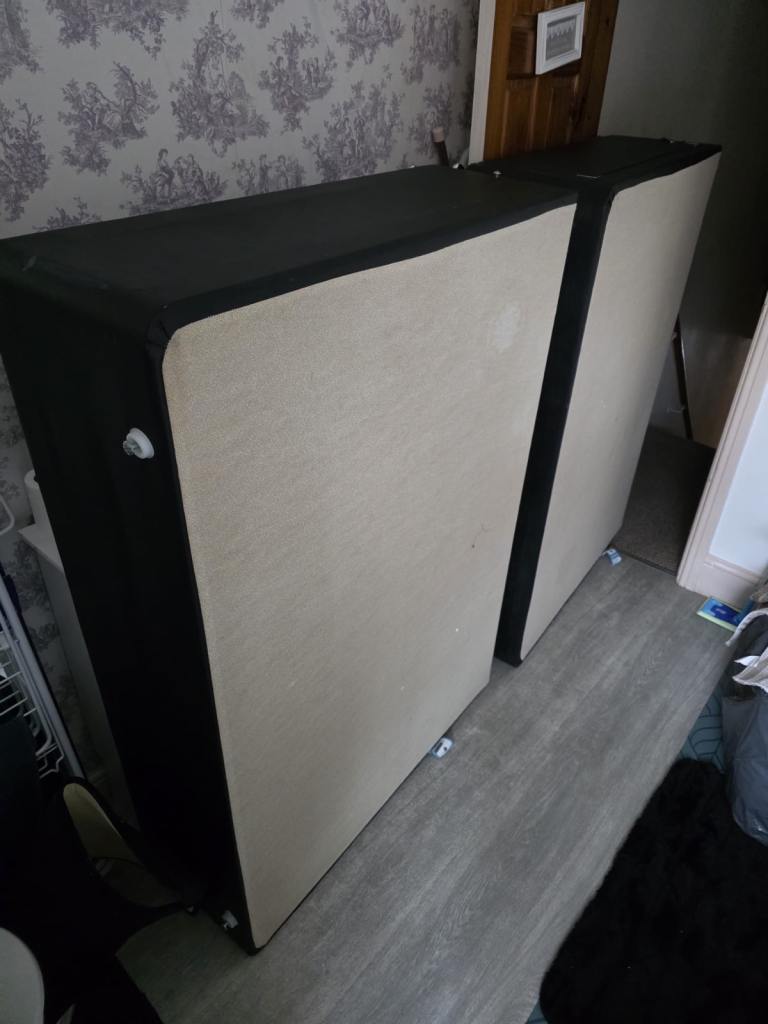 Double divan bed with mattress in good condition 