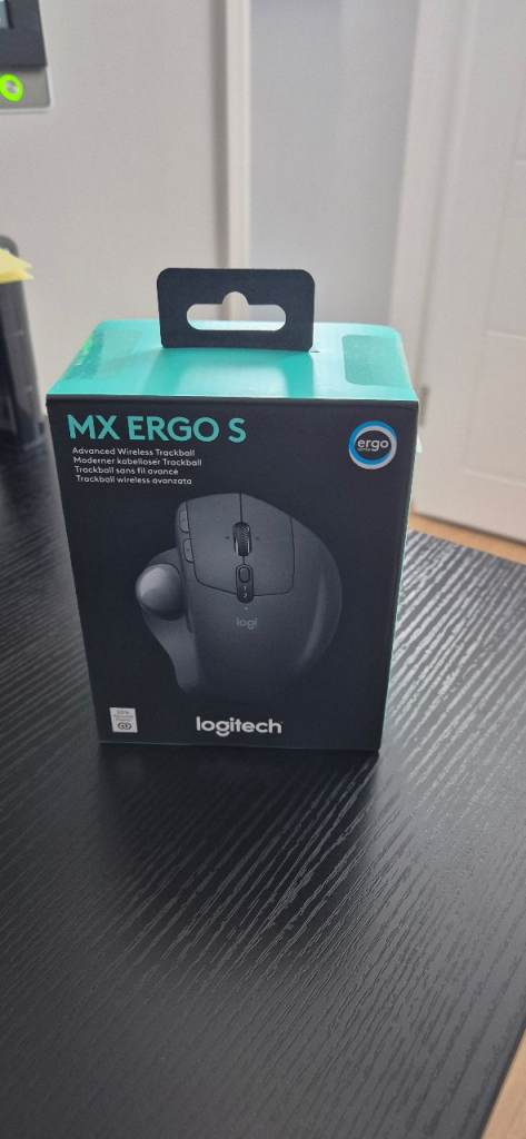 Logitech MX Ergo S trackball mouse