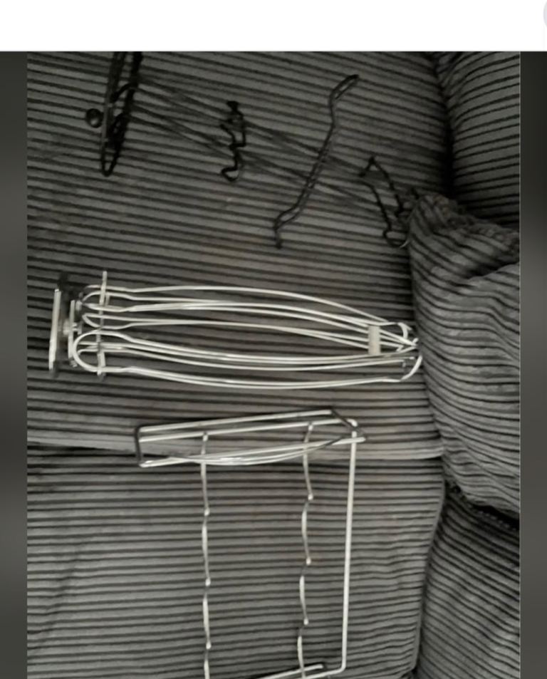 Silver Wire Storage Racks - Good Condition pod holder , cup holder and bottle rack 